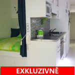 ( Prodáno ) Pronájem zařízeného, světlého bytu 1+kk, 27 m2, ul. Bítovská, Praha 4 - Michle