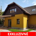 ( Prodáno ) Prodej rodinného domu se zahradou a venkovní terasou a balkonem  4+1. Celková rozloha pozemku se zahradou 425 m2, Okrouhlo, Praha-západ